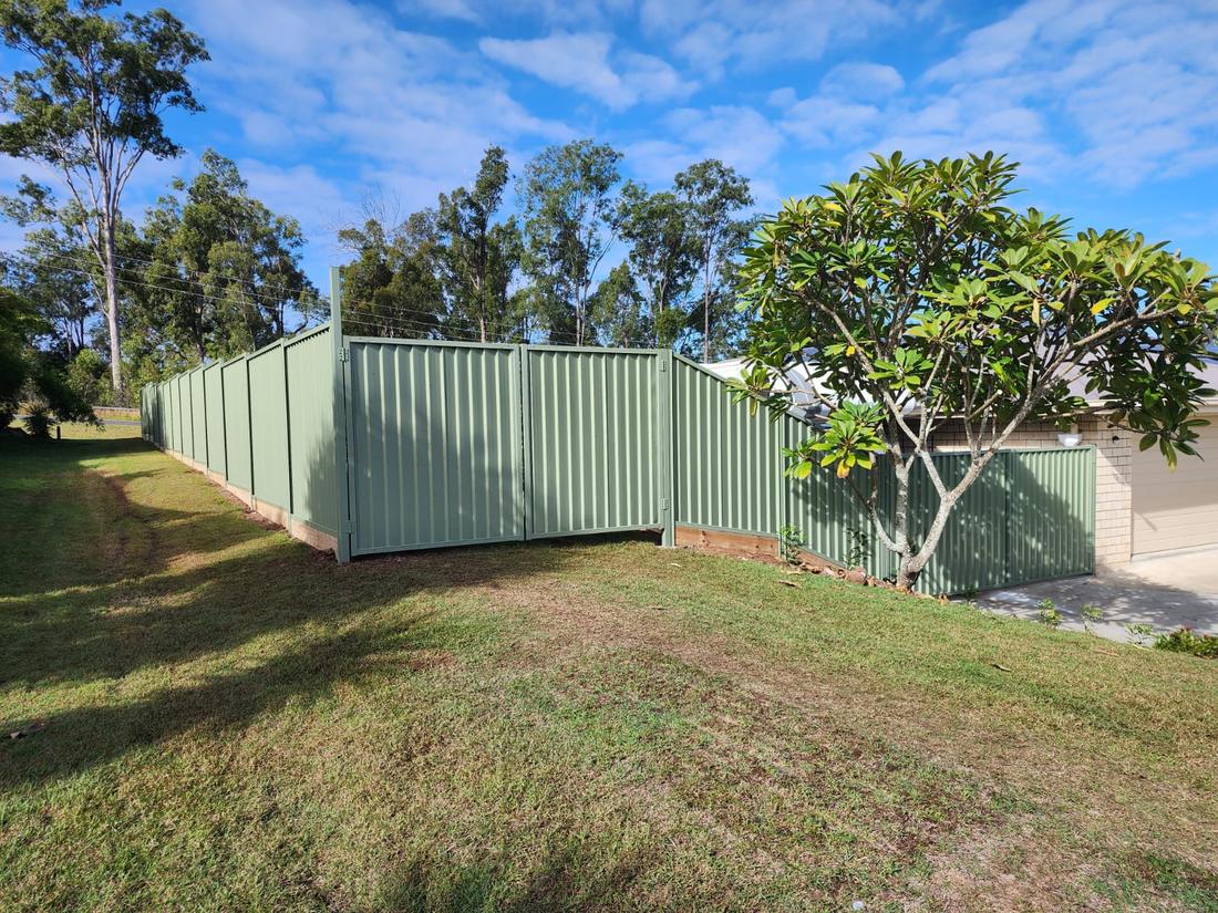 Colorbond® fencing installed by Fence Me