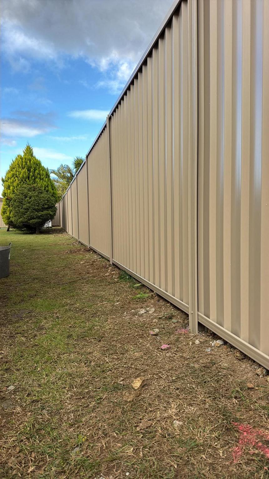 Colorbond® fencing installed by Fence Me