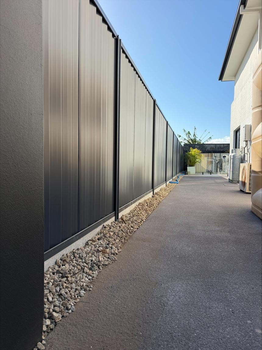 Colorbond® fencing installed by Fence Me