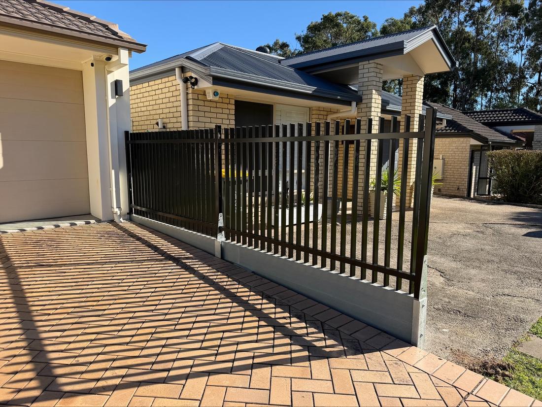 Aluminium fencing installed by Fence Me