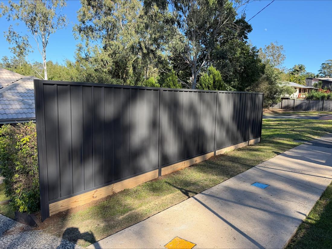 Colorbond® fencing installed by Fence Me